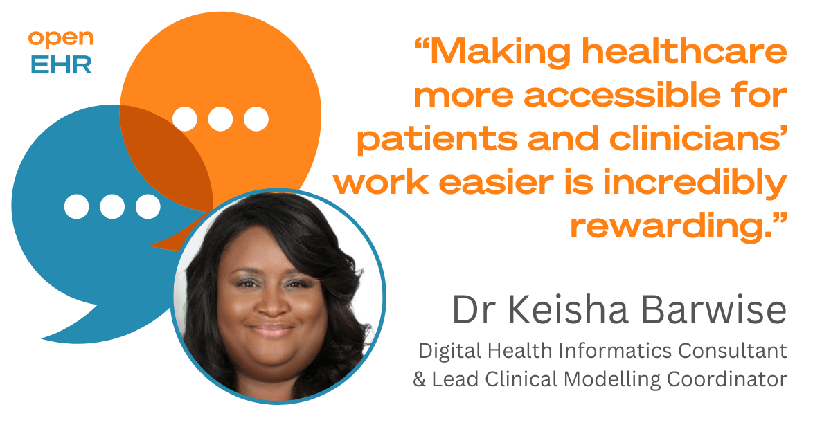 Dr Keisha Barwise: our new Lead Clinical Modelling Coordinator
