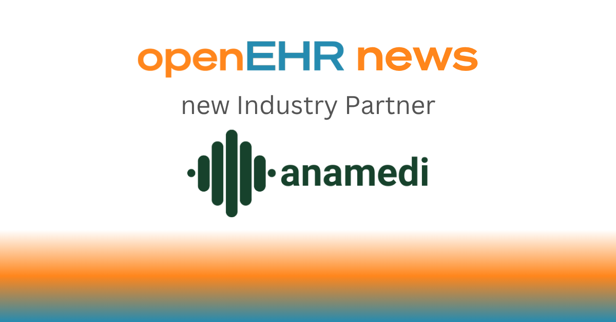 Anamedi joins the openEHR community